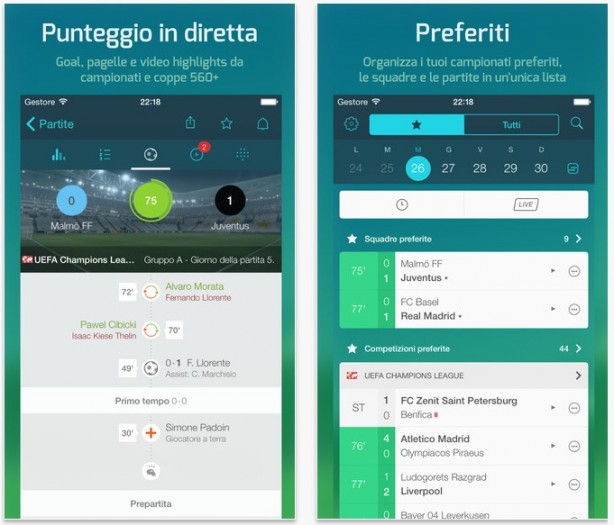 Forza Football 3.3: widget migliorato, notifiche interattive e altre novità