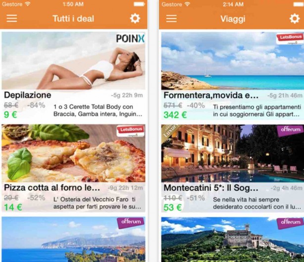 MultiDeal – Un’app per essere aggiornati su tutte le offerte nelle vicinanze