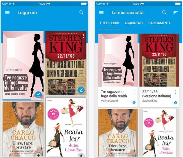 Google Play Books si aggiorna con un nuovo design