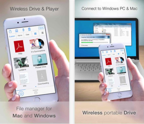 Pocket Drive: e l’iPhone si trasforma in un disco esterno (wireless)
