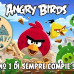 Angry Birds festeggia i 5 anni con 30 nuovi livelli