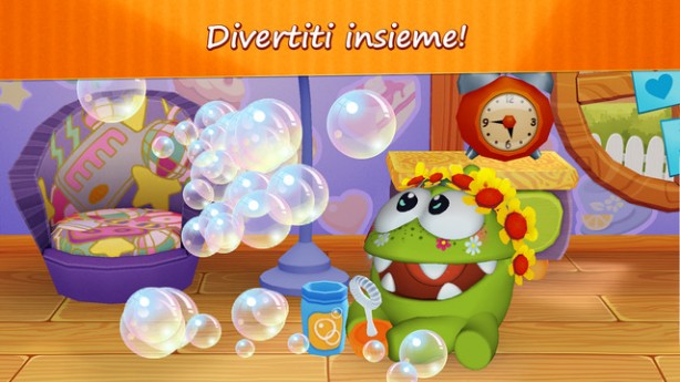 Il mio Om Nom: arriva un gioco in stile “Tamagotchi” con protagonista l’animaletto di Cut The Rope