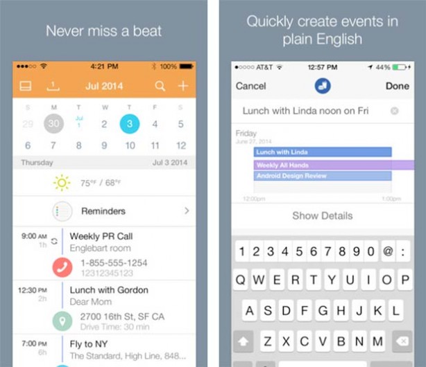 Tempo Smart Calendar: il calendario completo e gratuito per il vostro iPhone!