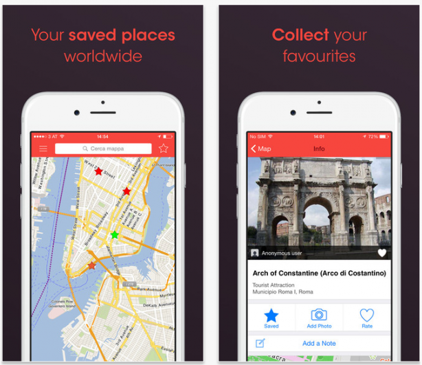 Scarica mappe offline interattive con City Maps 2Go per iOS