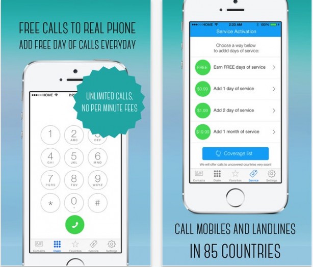 Call+, l’app che vi consente di chiamare gratuitamente i numeri fissi di 16 paesi!