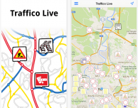 Traffico Live: consultiamo da iPhone e in tempo reale la situazione del traffico in Italia