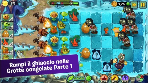 Importante aggiornamento per Piante vs. Zombie 2