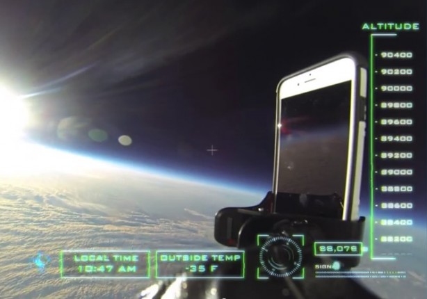 L’iPhone cade dallo spazio e si salva… grazie ad una cover!