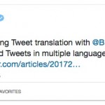 Nasce Tweet Translator, il servizio che traduce automaticamente i tweet