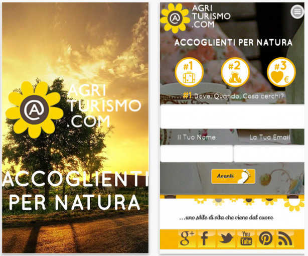 Agriturismo.com: l’app ufficiale dell’omonimo portale