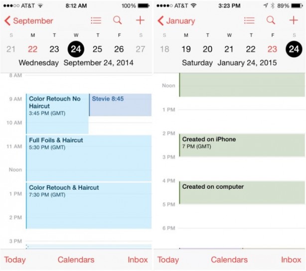 Il Calendario in iOS 8 soffre di un bug piuttosto fastidioso