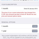 L’aumento dei prezzi su App Store ha automaticamente sospeso gli abbonamenti con l’Apple ID
