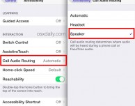 Come attivare automaticamente il vivavoce durante una chiamata su iPhone