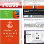 Le prime immagini di Firefox per iOS