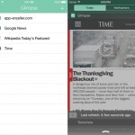 Trasforma una pagina web in un widget per iPhone con Glimpse