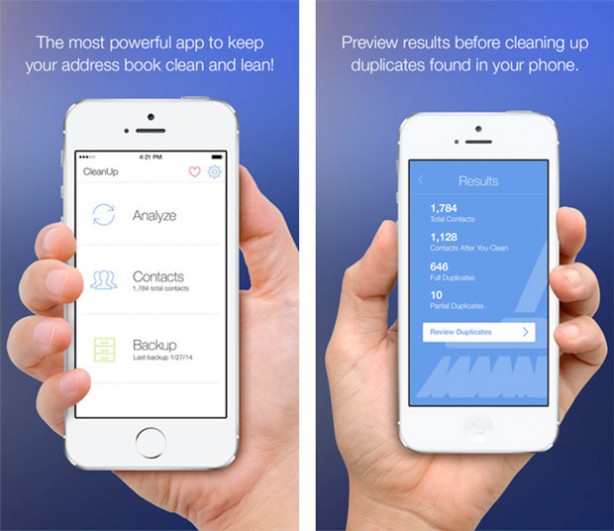Pulizia Contatti Doppi: l’app perfetta per fare ordine tra i contatti del vostro iPhone