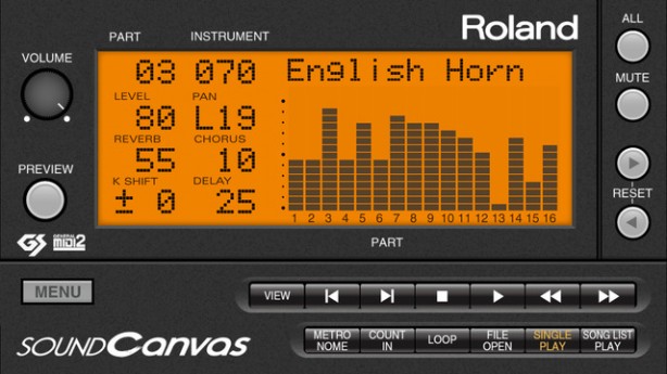 I moduli sonori “SOUND Canvas” di Roland approdano su iPhone e iPad