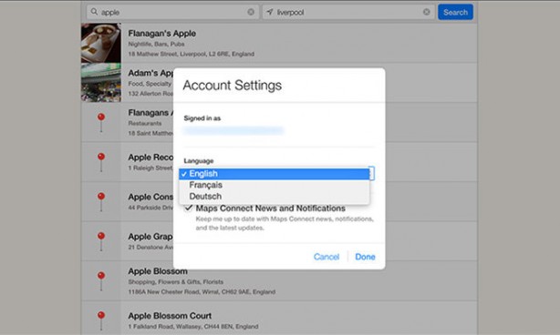 Maps Connect sta per arrivare in nuove nazioni