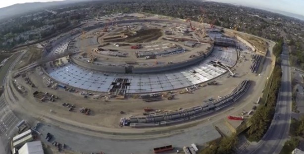Apple Campus 2: nuovo video sui progressi della costruzione