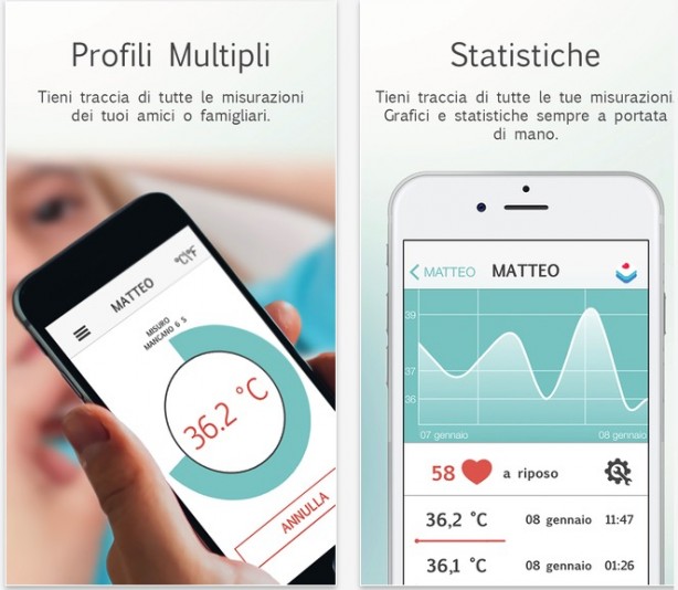 “Termometro”, l’app che ti misura la febbre e… funziona!