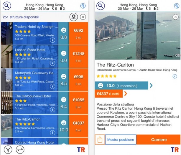 Travel Republic, l’app per prenotare gli hotel al miglior prezzo