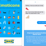 Le emoticon secondo IKEA in una nuova tastiera per iPhone