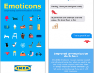 Le emoticon secondo IKEA in una nuova tastiera per iPhone