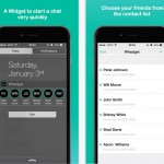 Whadget: il widget gratuito con le scorciatoie per Whatsapp, Telefonate, iMessage e FaceTime