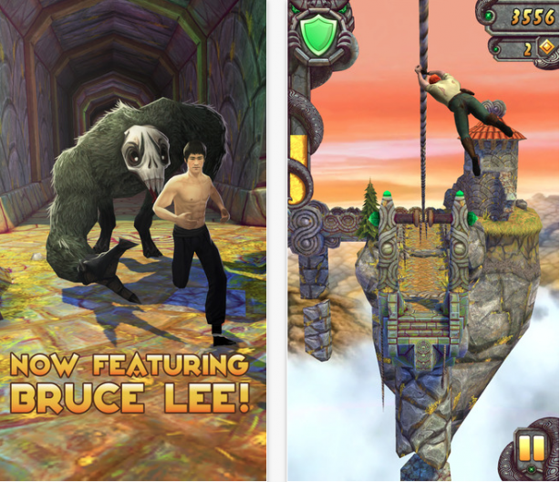 Bruce Lee arriva in Temple Run 2