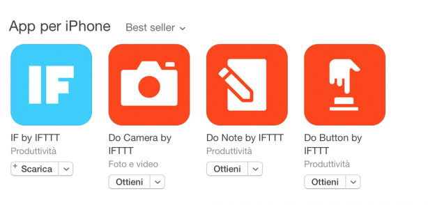 IFTTT semplifica tutto e lancia tre applicazioni “automatizzate” distinte e separate