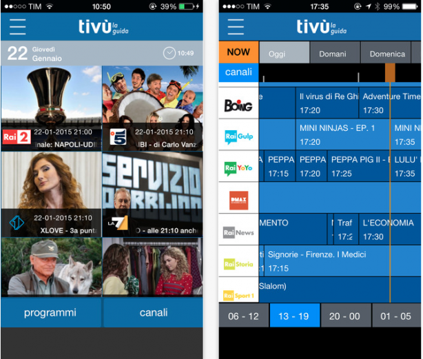 TivùLaGuida, la programmazione TV con tante funzioni aggiuntive