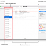 Xcode 6.3 inclue i report dei crash log