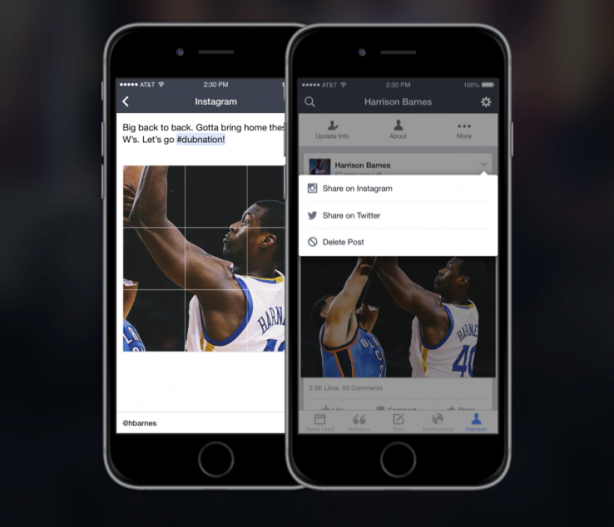 Facebook aggiorna l’applicazione Mentions