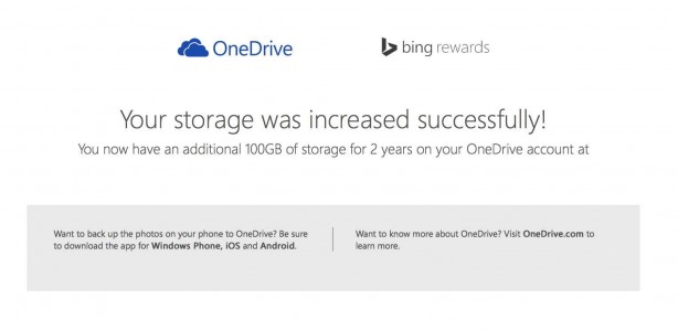 Microsoft offre 100GB di spazio su OneDrive per 2 anni: ecco come fare per ottenere il bonus