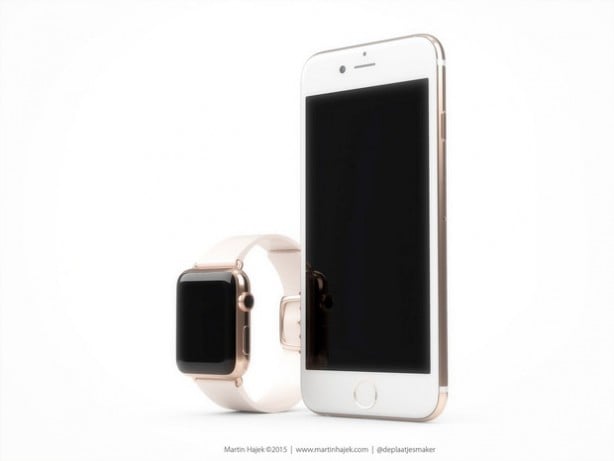 Ecco come potrebbe essere l’iPhone 6s in oro rosa…