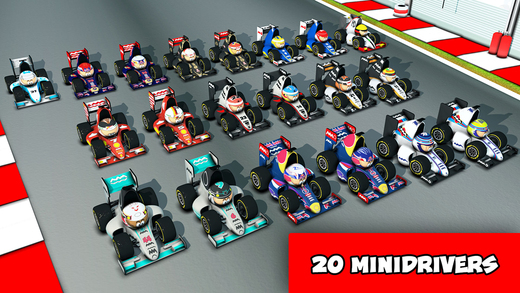 MiniDrivers: mini gare con piccoli bolidi da Formula 1