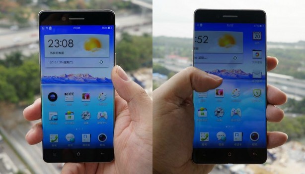 Oppo sta realizzando uno smartphone con display senza cornici
