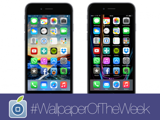 #WallpaperOfTheWeek (73): scarica GRATIS due nuovi sfondi per il tuo iPhone!