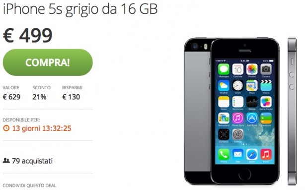 “Gli imperdibili”: iPhone 5s, cuffie Beats by Dr. Dre, pellicola in vetro temperato e tante altre offerte