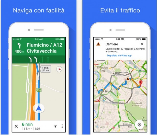 Google Maps 4.4 disponibile su App Store