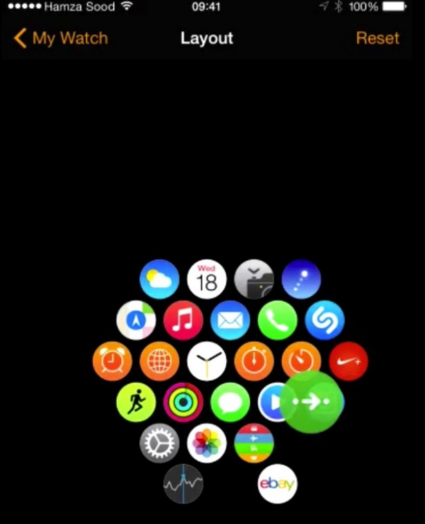 Come si riorganizzano le icone su Apple Watch?