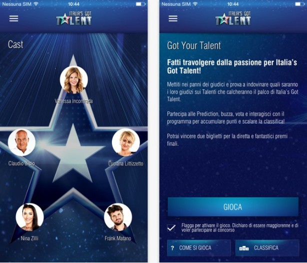IGT 2015 di Sky Italia: l’app ufficiale dedicata ad “Italia’s Got Talent”