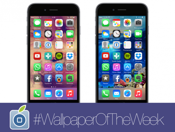 #WallpaperOfTheWeek (76): scarica GRATIS due nuovi sfondi per il tuo iPhone!