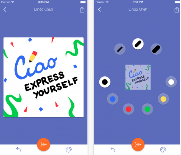 Arriva “Ciao”, l’app che ti fa comunicare con i disegni!