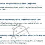 WhatsApp salverà i suoi backup anche su Google Drive