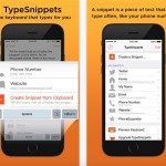 Testo pre-compilato pronto all’uso con la nuova tastiera TypeSnippets