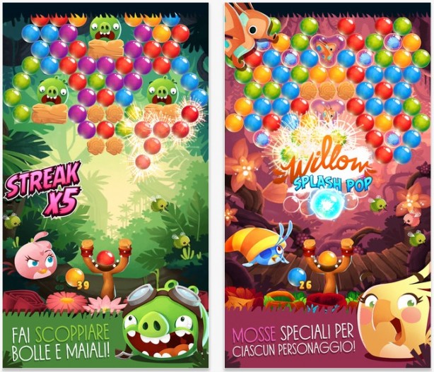 Angry Birds Stella POP!: un nuovo sparabolle targato Rovio