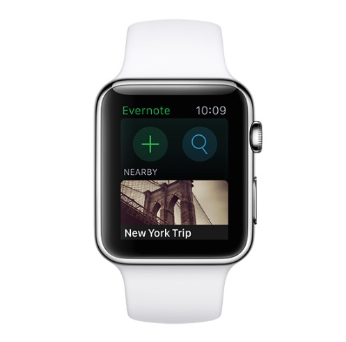 Evernote annuncia la sua app per Apple Watch