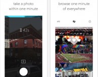 OneMinute: il social con una foto al giorno, ma solo quando parte il countdown!