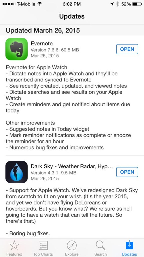 Apple approva le prime app per Apple Watch